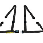 Evo Black 4point Racing Seat Harness