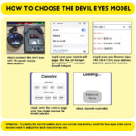 3" Projector LED Devil Lamps (pair) - Image 2