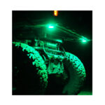 Universal Aluminium 9-LED Rocklights (Green) - Image 2