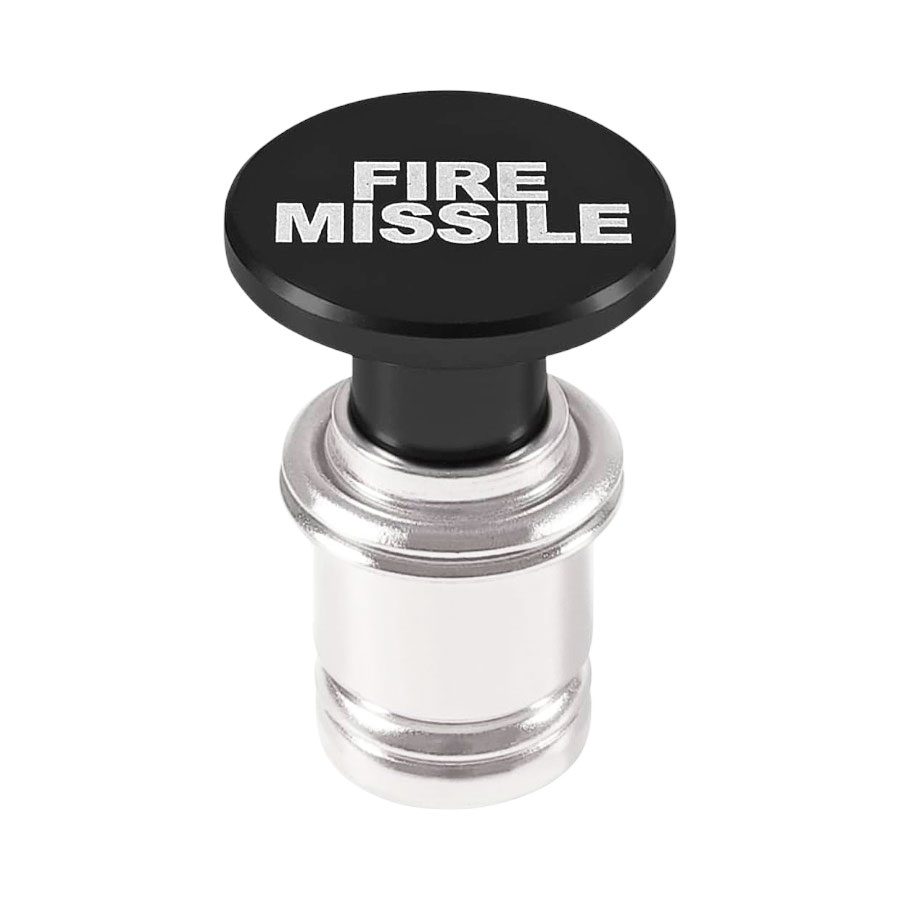 CL-FIRE-MISSILE-1.jpg Fire Missile Novelty Red Anodized Cigarette Lighter Plug - Image 1