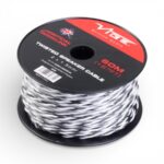Vibe CLSPK1.5 White Twisted Speaker Cable 1.5mm 60m OFC (per metre)