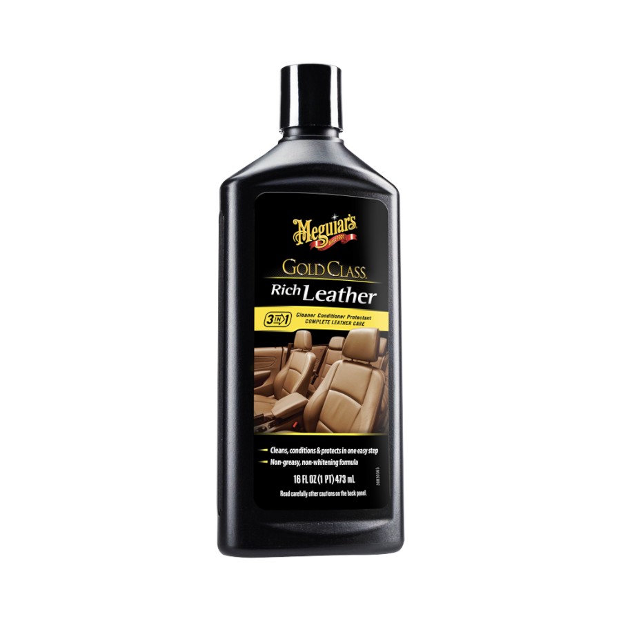 G17916.jpg Meguiars Gold Class Rich Leather Cleaner & Conditioner - Image 1