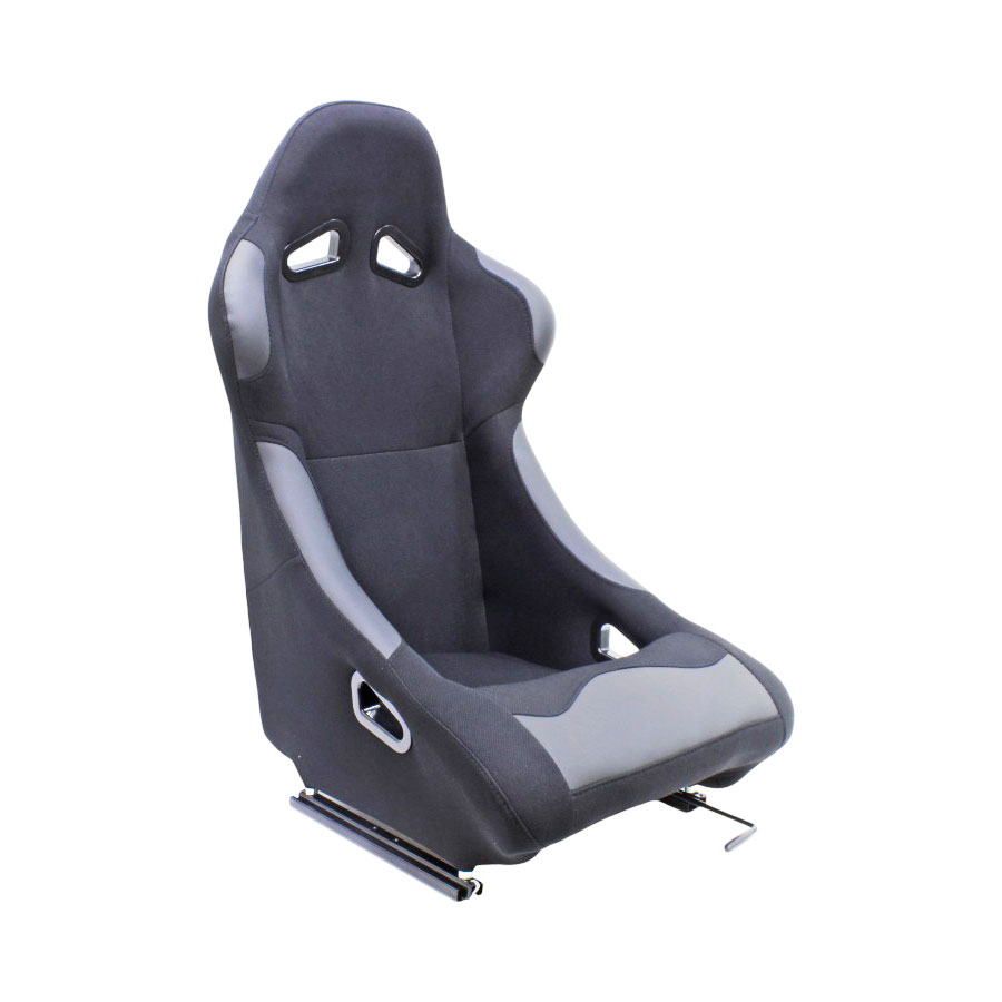 JBR1014-BLK-PINE.jpg Evo Bucket Non-Reclinable Racing Seats with Polymesh Fabric - Black (each) - Image 1
