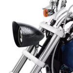 LED360 5.75" Matt Black Headlight Housing (excludes lamp) - Image 3