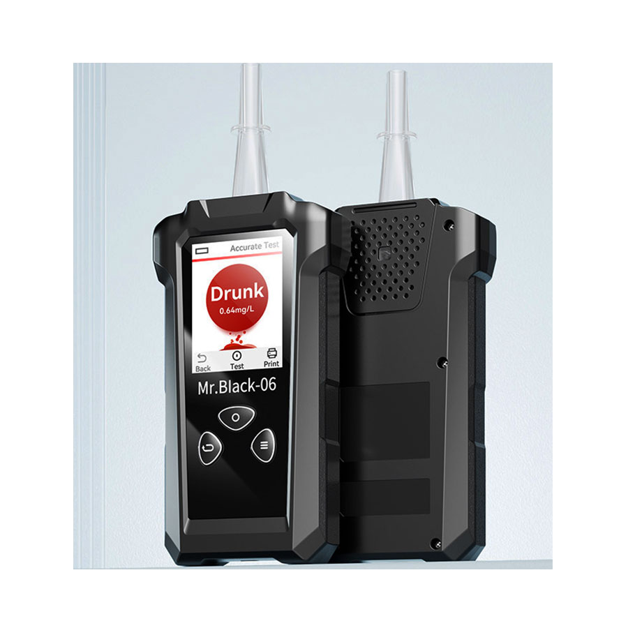 MR-BLACK-6-primary.jpg Mr Black 06 Portable Alcohol Breathalyzer with Fuel Sensor - Image 1