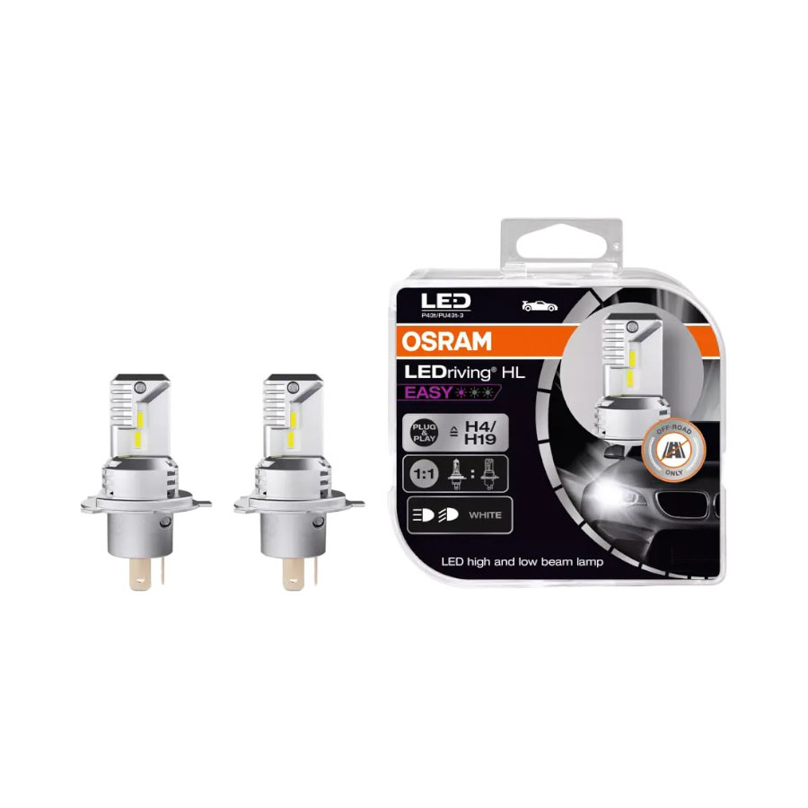 OSRAM-H4-HL-primary.jpg Osram LEDriving HL EASY H4/H19 Replacement Bulbs - Image 1