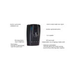 RAD1000 16band 360degree laser & Radar Detector - Image 3