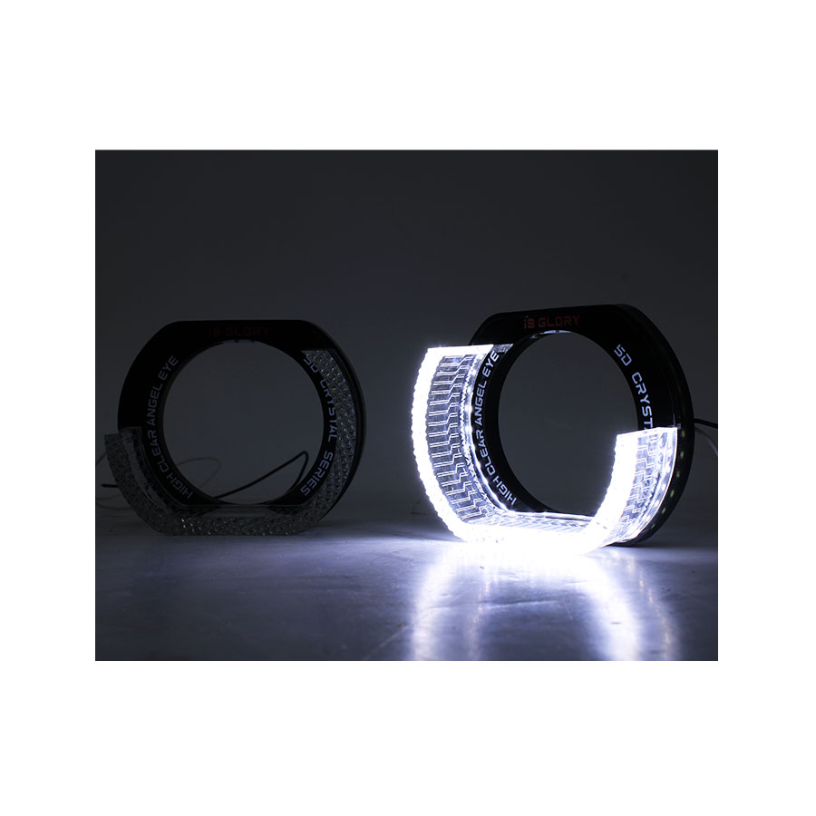 i8-L25-LED-RING-Primary.jpg 5D Crystal LED Angel Eye Daytime Running Light - i8 L25 Design - Image 1