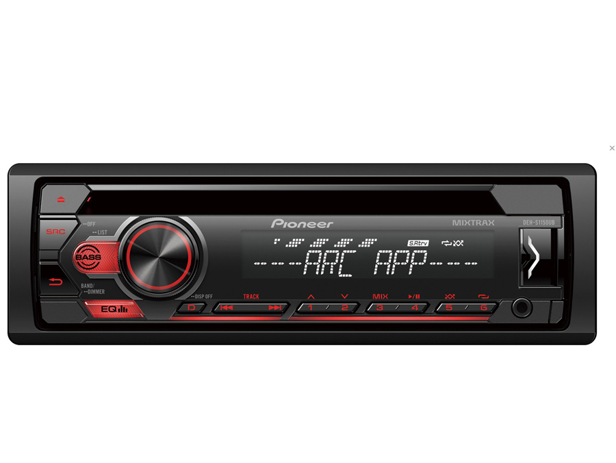 DEH-S1150UB.jpg Pioneer DEH-S1150UB Mp3 Car CD Player with USB/Android & Front Aux - Image 1