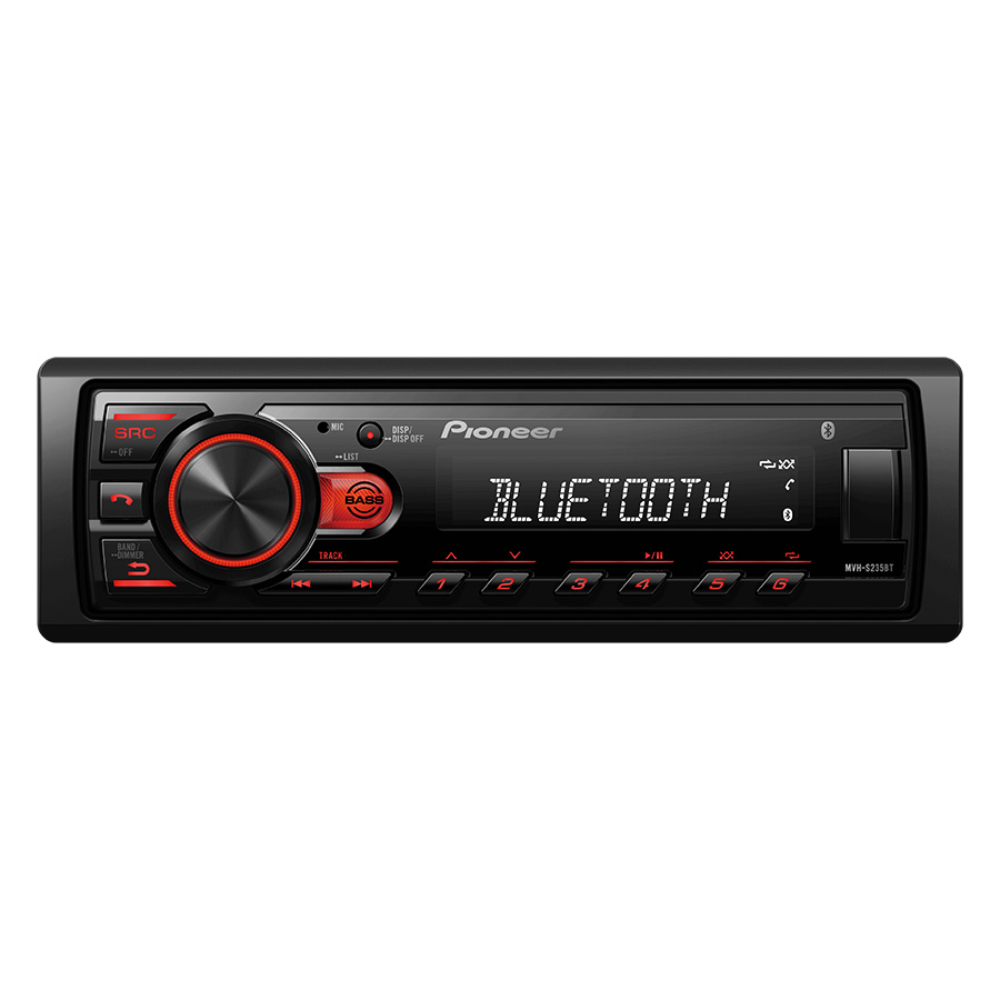 MVH-S235BT.jpg Pioneer MVH-S235BT Digital Media Receiver with Bluetooth - Image 1