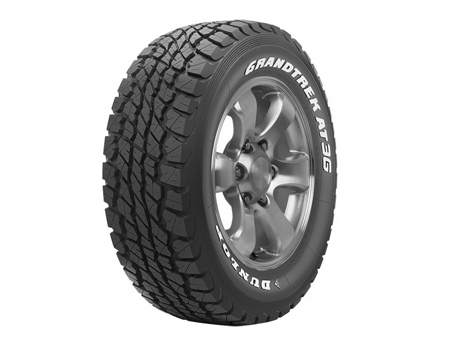 dunlop-at3g-white-letter.jpg 265-65-17" Dunlop Grandtrek AT3 White Letter Tyres - Image 1