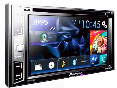 product_A_V_AVH-X2750BT_1.jpg Pioneer AVH-X2750BT Double Din 6.2" DVD Media System (refurbished unit ) - Image 1