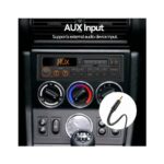 Retro European Style Single-DIN Car Radio Stereo with Bluetooth, USB/SD/AUX & FM/AM for Classic Vehicles - Image 2