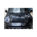 Jetour T2 Gloss Black Bonnet Scoop (double vent)